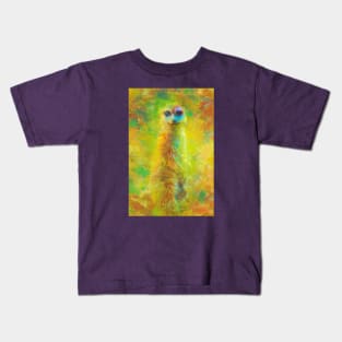 Portrait of a Meerkat Kids T-Shirt